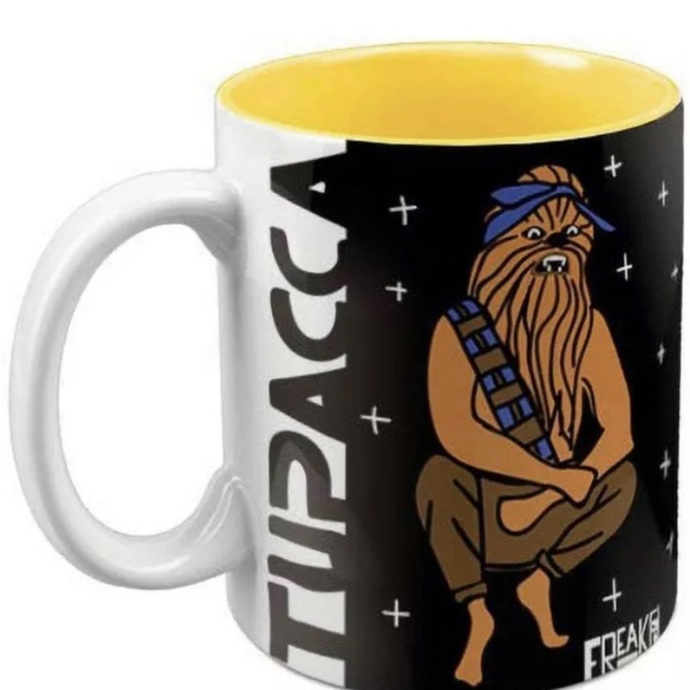 New Freaker USA Tupacca Coffee Cup Mug Star Wars Chewbacca